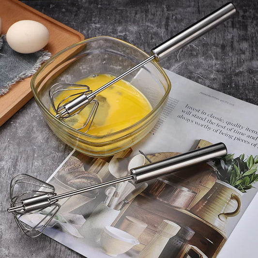 Stainless Steel Semi-Automatic Whisk